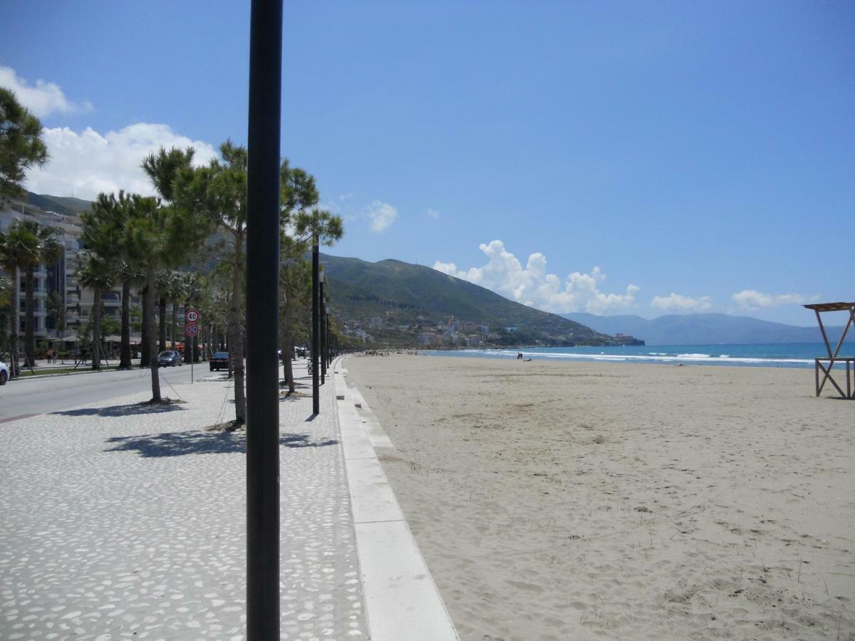 Lungomare Apartament Sea View Vlorë Buitenkant foto