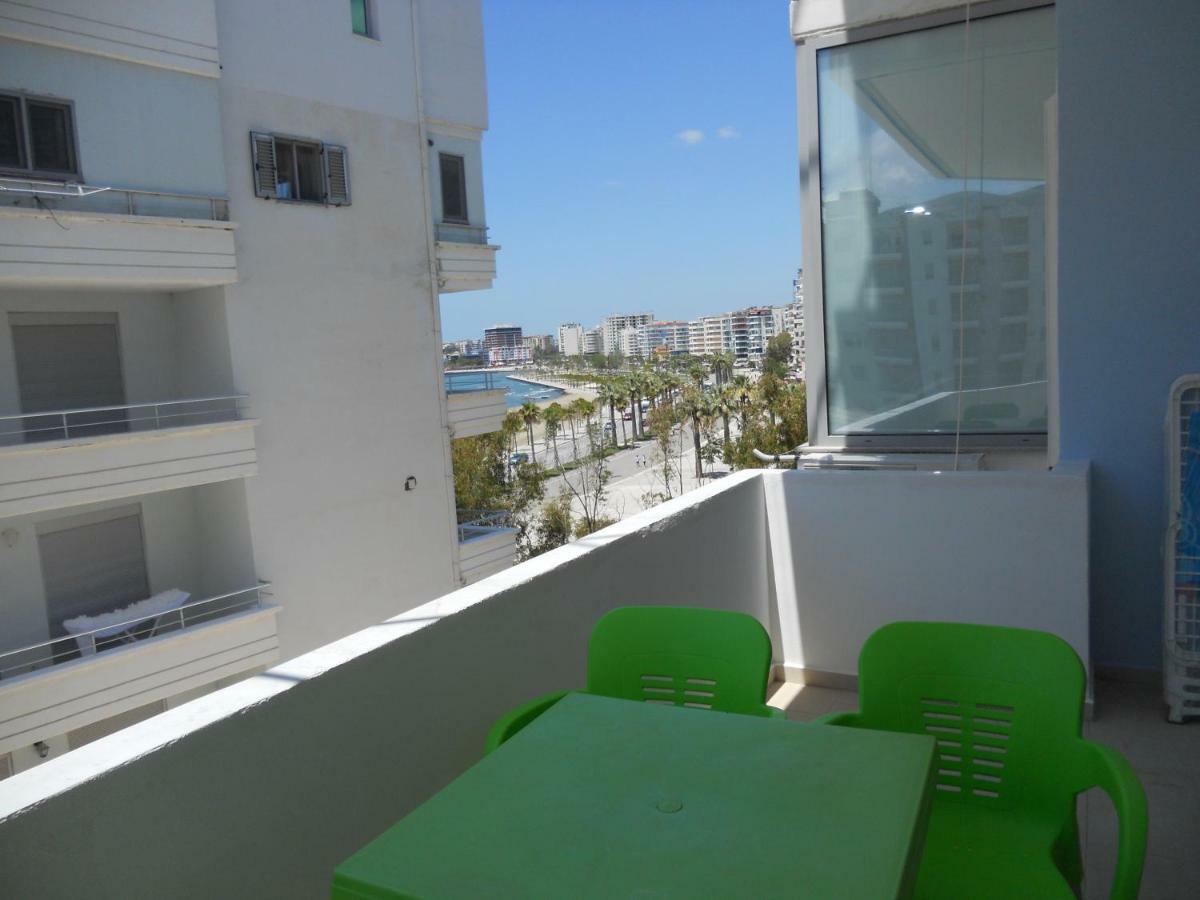 Lungomare Apartament Sea View Vlorë Buitenkant foto